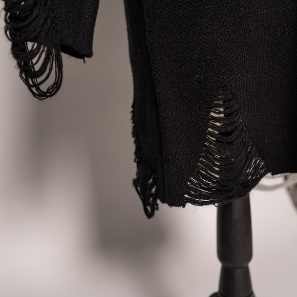 Color block Skeleton Sweater Dress - Picture 5 of 6